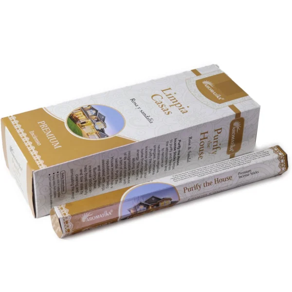 Aromatika Charcoal Free Hex Incense Sticks  - Purify the House