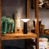 bG9jYWw6Ly9tZWRpYS85Ry9BQy82MFIzMEMxSjYwV0tBQzlHL2UzNjY2MTc4LmpwZWc.webp Touch Lamp - Black Mushroom- adjustable - pattern light USB (C) - Rechargable (2000 Watt)