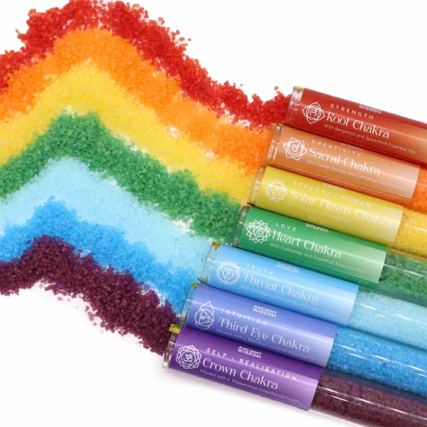 bG9jYWw6Ly9tZWRpYS85Ry9FRC82MFIzMEMxRzZXUzNFRDlHL2E4ZjYyN2MzLmpwZWc.webp Chakra Bath Salt - Gift Pack of 7