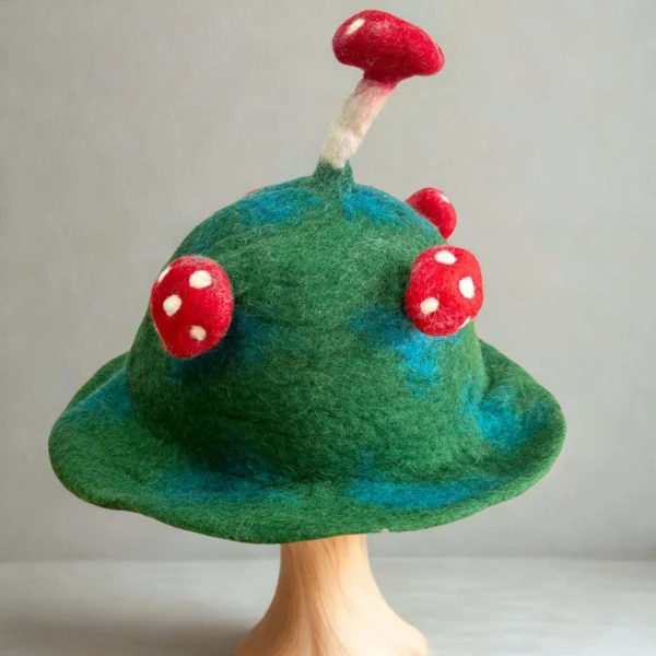 Festival Kit Mushroom Hat Green