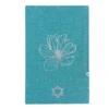 Blue Gratitude Journal with Silver Lining - 120 pages - I am Thankful For