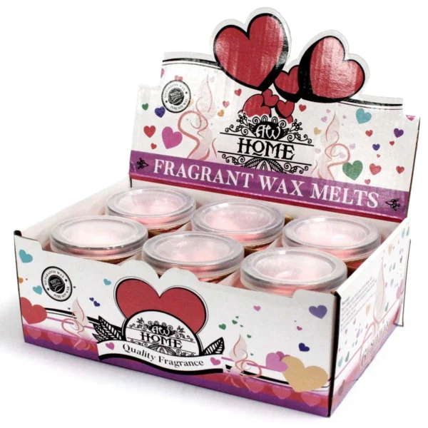 box of wax melts jars