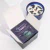 bG9jYWw6Ly9tZWRpYS85SC8yRC82MFIzMEMxRzZXVEsyRDlILzQ2ODI2NTA3LmpwZWc.webp Zodiac Crystal Candle with Gemstone Bracelet - Aquarious