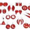 925 Silver and resin earrings Collection