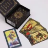 bG9jYWw6Ly9tZWRpYS85Si80RS82MFIzMEMxSDc0UjM0RTlKLzkwY2M3MTk2LmpwZWc.webp Gold Foil Tarot - Let the Magic Begin - Gift Box