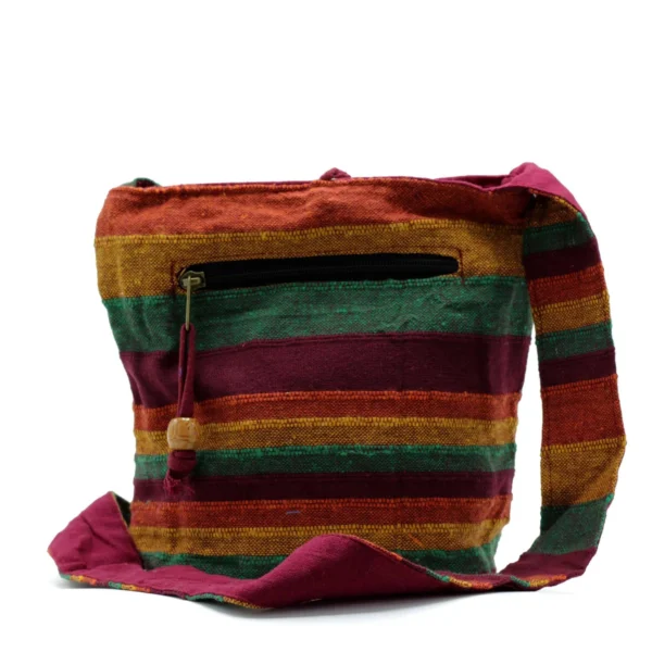Nepal Sling Bag - Mountain Trek Tan and Greens