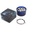 bG9jYWw6Ly9tZWRpYS85Si8yRS82MFIzMEMxRzZXVEsyRTlKLzYzNTViN2M4LmpwZWc.webp Zodiac Crystal Candle with Gemstone Bracelet - Capricorn
