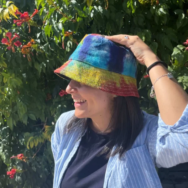 Festival Rainbow Hat