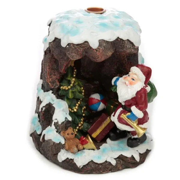 bG9jYWw6Ly9tZWRpYS85Sy82RS82MFIzMEMxRzZSVjM2RTlLL2U3MTRlMzU5LmpwZWc.webp Christmas Santa's Grotto Backflow Incense Burner