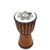 Chakra Wide Top Djembe Drum - 17cm