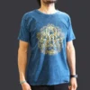 bG9jYWw6Ly9tZWRpYS85Sy9BRC82MFIzMEMxSDc0VjNBRDlLL2MzM2YwNDdiLmpwZWc.webp Medium Stone Washed T-Shirt - Hamsa - Blue