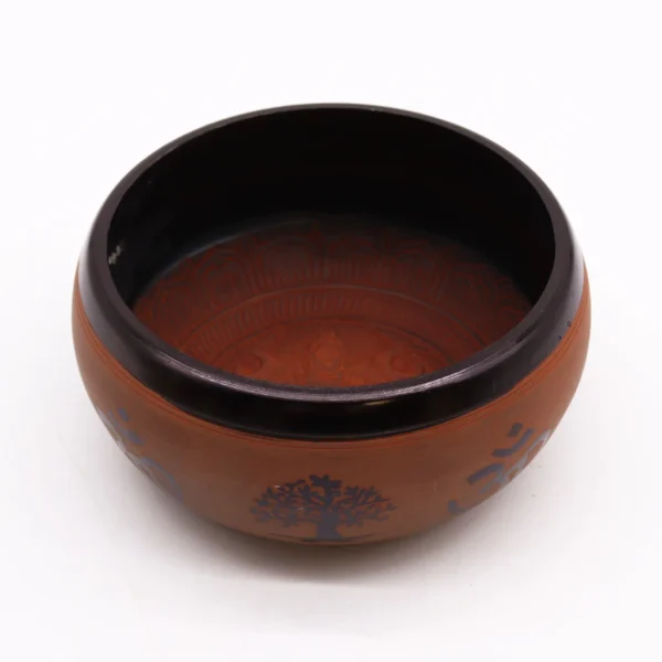 bG9jYWw6Ly9tZWRpYS85Sy9KRS82MFIzMEMxRzZSV0tKRTlLLzRkOTFlODU5LmpwZWc.webp Clay Tibetan Singing Bowl - Great Gift