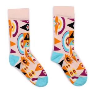bG9jYWw6Ly9tZWRpYS85Sy9KRS82MFIzMEMxRzZSVjNKRTlLLzBiMWMzM2VjLmpwZWc.webp Hop Hare Bamboo Socks M/L - Psychedelic Evil Eye