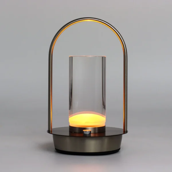bG9jYWw6Ly9tZWRpYS85TS84RS82MFIzMEMxSjYwVzM4RTlNLzY3YTRiNjZjLmpwZWc.webp Touch Lamp - Crystal Lantern- USB (C) - Rechargable (2000 Watt)