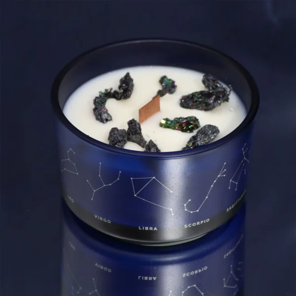 bG9jYWw6Ly9tZWRpYS85TS8yRC82MFIzMEMxRzZXVEsyRDlNLzA5NDdhMDJjLmpwZWc-5.webp Zodiac Crystal Candle with Gemstone Bracelet - Capricorn