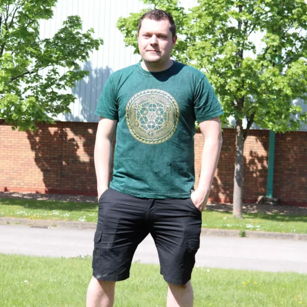 Funky T Shirt Green Cotton