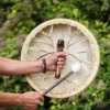 Spirit of the Eagle - Sharman Drum and Stick- Tunable - 40cm