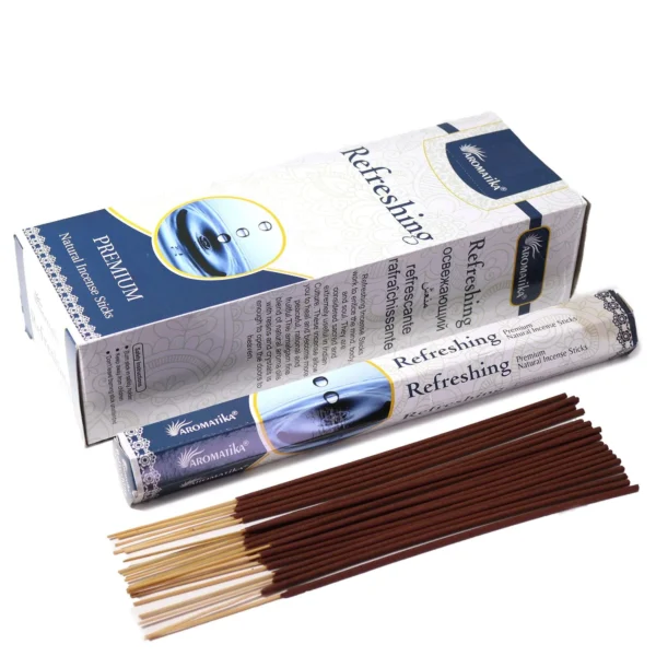 Aromatika Charcoal Free Hex Incense Sticks  - Refreshing