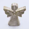 Mango Wood Angel - Whitewash with Star Cut Out