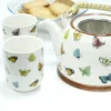 bG9jYWw6Ly9tZWRpYS85Ti9HQy82MFIzMEMxRzZNVDNHQzlOLzI2ZmJhNmZjLmpwZWc.webp Herbal Teapot Set - Butterflies