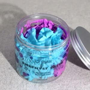 Amethyst Soap jar a quirky gift