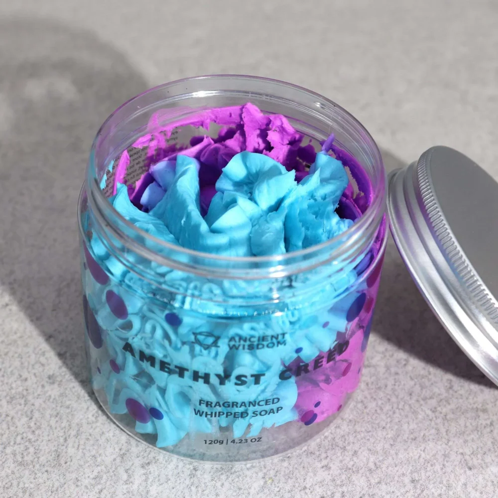 Amethyst Soap jar a quirky gift