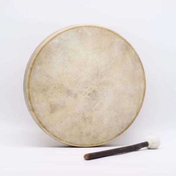 Spirit of the Wolf - Shaman Drum and Stick- Tunable - 40cm