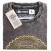 bG9jYWw6Ly9tZWRpYS85Ui84Qy82MFIzMEMxSDc0U0s4QzlSLzZjODU2YmNlLmpwZWc.webp Large Stone Washed T-Shirt - Mandala - Dark Grey