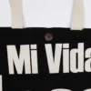 bG9jYWw6Ly9tZWRpYS85Ui9FRC82MFIzMEMxSDc0VzNFRDlSLzhhZDFmZmJiLmpwZWc.webp Iconic Classic Tote Bag - Mi Vida Loca - Black Natural 10oz