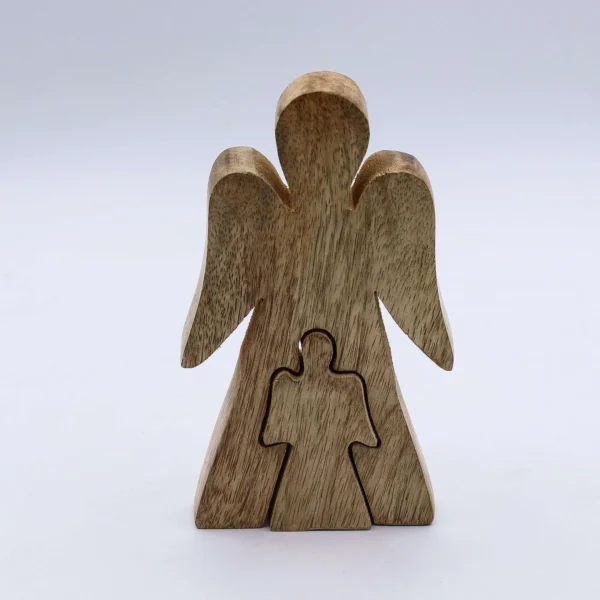 bG9jYWw6Ly9tZWRpYS85Ui9HQy82MFIzMEMxSjY0UjNHQzlSLzA0ZWYzNmQ5LmpwZw.webp Mango Wood Small Angel in Angel - White Enamel