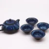 bG9jYWw6Ly9tZWRpYS85Ui9HRC82MFIzMEMxRzZXUzNHRDlSL2FlODJlMTA3LmpwZWc.webp Herbal Blues Teapot Set - Teapot and 4 Cups