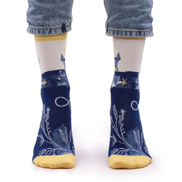 bG9jYWw6Ly9tZWRpYS85Ui9KRS82MFIzMEMxRzZSVjNKRTlSLzgyOGY0OGQxLmpwZWc.webp Hop Hare Bamboo Socks S/M - Midnight Cat