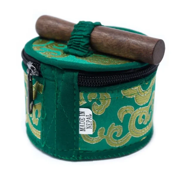 bG9jYWw6Ly9tZWRpYS85Uy82RC82MFIzMEMxRzZNVDM2RDlTL2M0YTQzNjgzLmpwZWc.webp Mini Singing Bowl Gift Set - Green