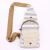 bG9jYWw6Ly9tZWRpYS85Uy9FQy82MFIzMEMxRzZXUktFQzlTLzMzZGMzOGYyLmpwZWc.webp Body Cross Bag Natural Cotton - Grey and White