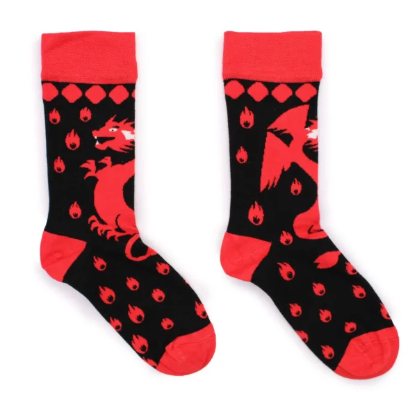 bG9jYWw6Ly9tZWRpYS85Uy9KRC82MFIzMEMxRzZSVjNKRDlTLzg3NTVhZmVlLmpwZWc-1.webp Hop Hare Bamboo Socks S/M - Red Dragons