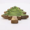 Beautiful Wood and glass Christmas tree