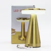 Touch Lamp - Tall Stem Copper - USB (C) - Rechargable  (400 Watt)