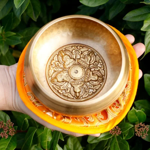 bG9jYWw6Ly9tZWRpYS8xSC82RC82MFIzMEMxRzZNVDM2RDFILzYxNDY4MmNmLmpwZWc.webp Five Buddha Singing Bowl Set 10cm (min 400gm)