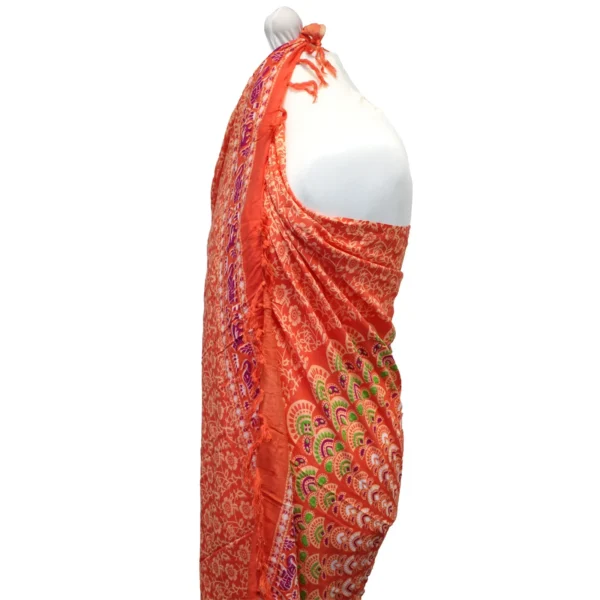 Ruby Lime Sarong Mandala design Ruby Lime Sarong Mandala design
