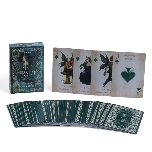 Fae Realm Playing and Oracle Cards – Fairy Theme