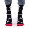 bG9jYWw6Ly9tZWRpYS8xSC9KRS82MFIzMEMxRzZSVjNKRTFILzExYzdkMDc4LmpwZWc.webp Hop Hare Bamboo Socks S/M - Skulls and Bones