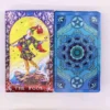 bG9jYWw6Ly9tZWRpYS8xSy80Qy82MFIzMEMxSjY0Uks0QzFLLzk2NDc3MGRlLmpwZw.webp Blue Foil Tarot Card Set - Mandala - with booklet