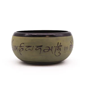 Clay Tibetan Singing Bowl - Great Gift