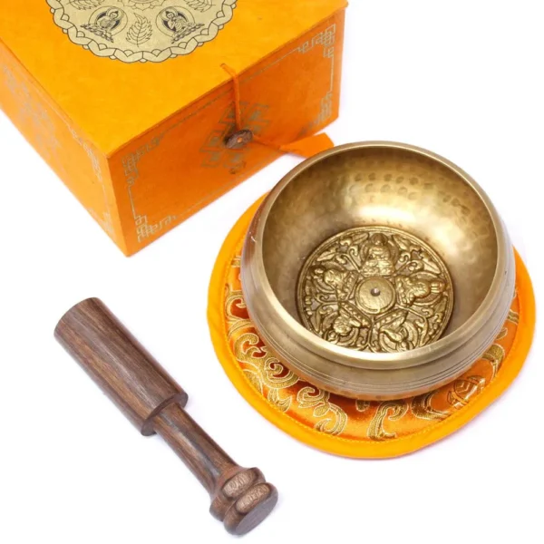 bG9jYWw6Ly9tZWRpYS8xTi82RC82MFIzMEMxRzZNVDM2RDFOLzA3ZDVlNTMwLmpwZWc.webp Five Buddha Singing Bowl Set 10cm (min 400gm)