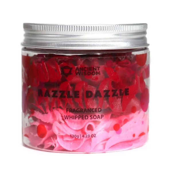 bG9jYWw6Ly9tZWRpYS8xTi82RS82MFIzMEMxSjYwVjM2RTFOL2ExZjMxMzFmLmpwZWc.webp Razzle Dazzle Whipped Cream Soap 120g