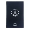 Black Gratitude Journal with Silver Lining - 120 pages - I am Thankful For