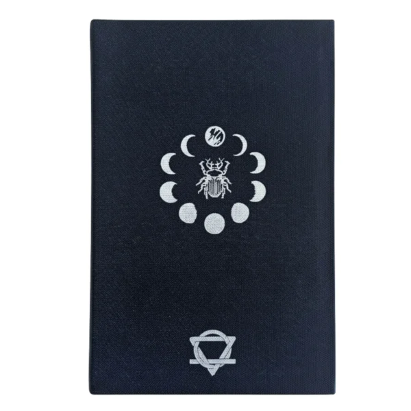 Black Gratitude Journal with Silver Lining - 120 pages - I am Thankful For