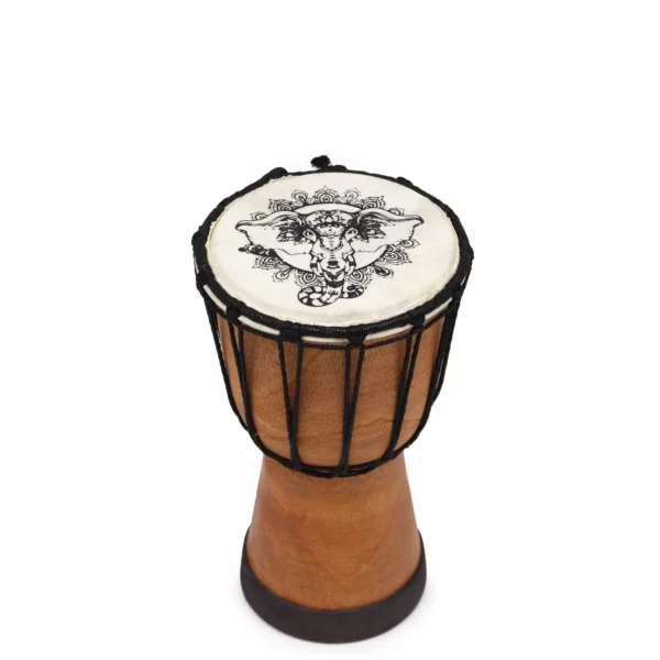 Elephant Wide Top Djembe Drum - 20cm