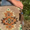 Beige Kilim Messenger Festival Bag