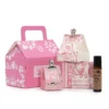 agnes and cat gift box pink